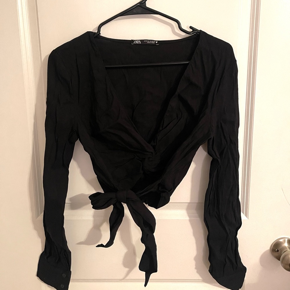 Zara Black Top